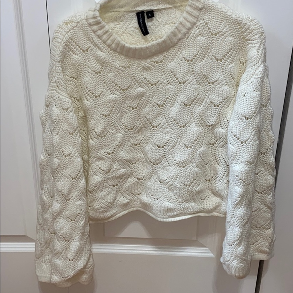 Cute cropped sweater